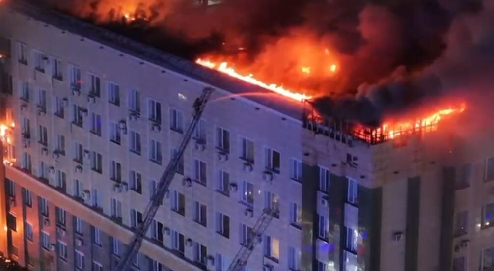 Работа акимата Актюбинской области будет восстановлена после пожара в ближайшее время