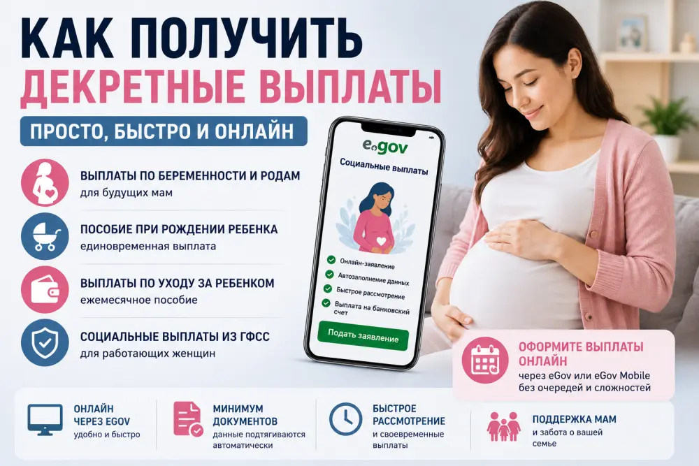 Как получить декретные выплаты