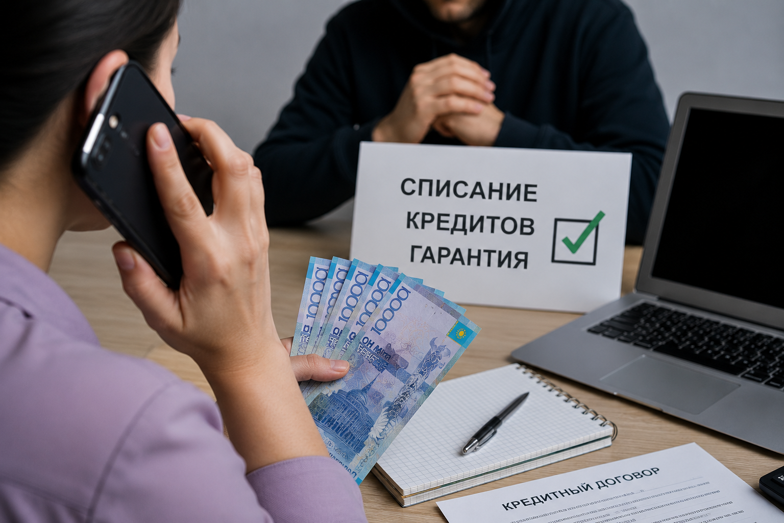 Новая схема обмана: казахстанцам предлагают “списать долги” за деньги