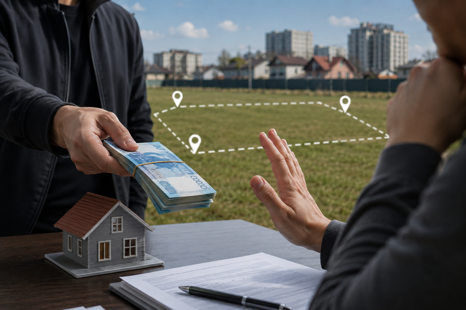 Воздух по цене земли: актюбинец продал несуществующие участки