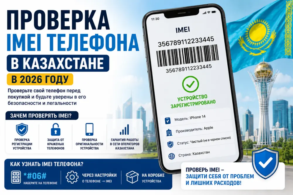 Проверка IMEI телефона