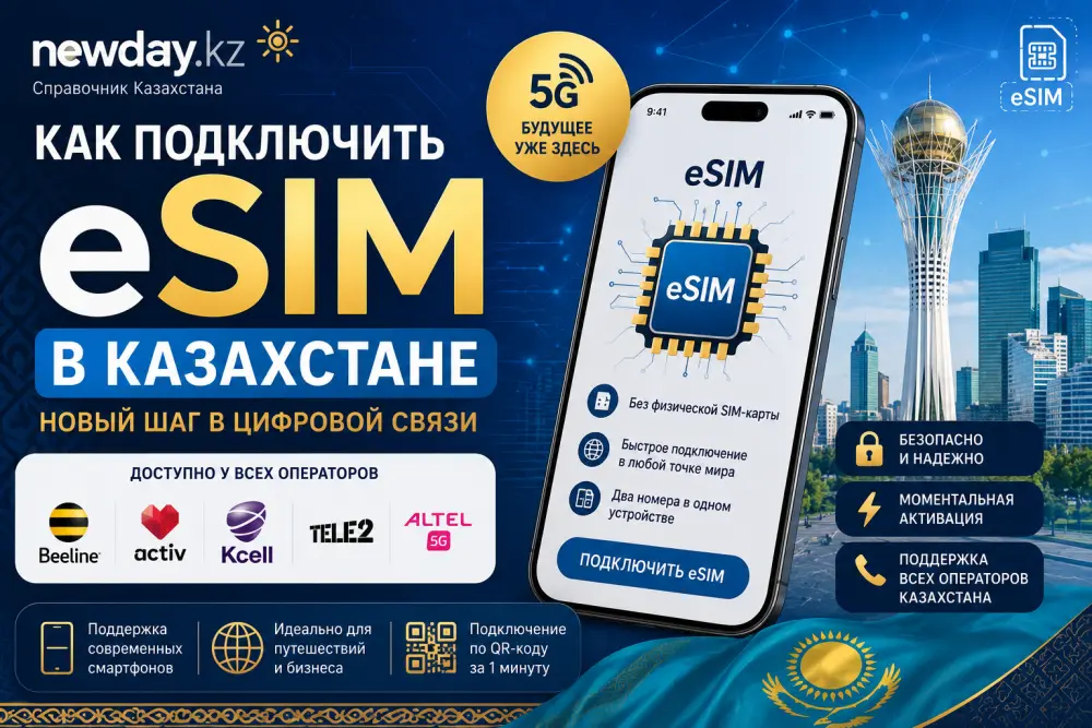 Как подключить eSIM: Beeline, Activ, Kcell, Tele2 и Altel