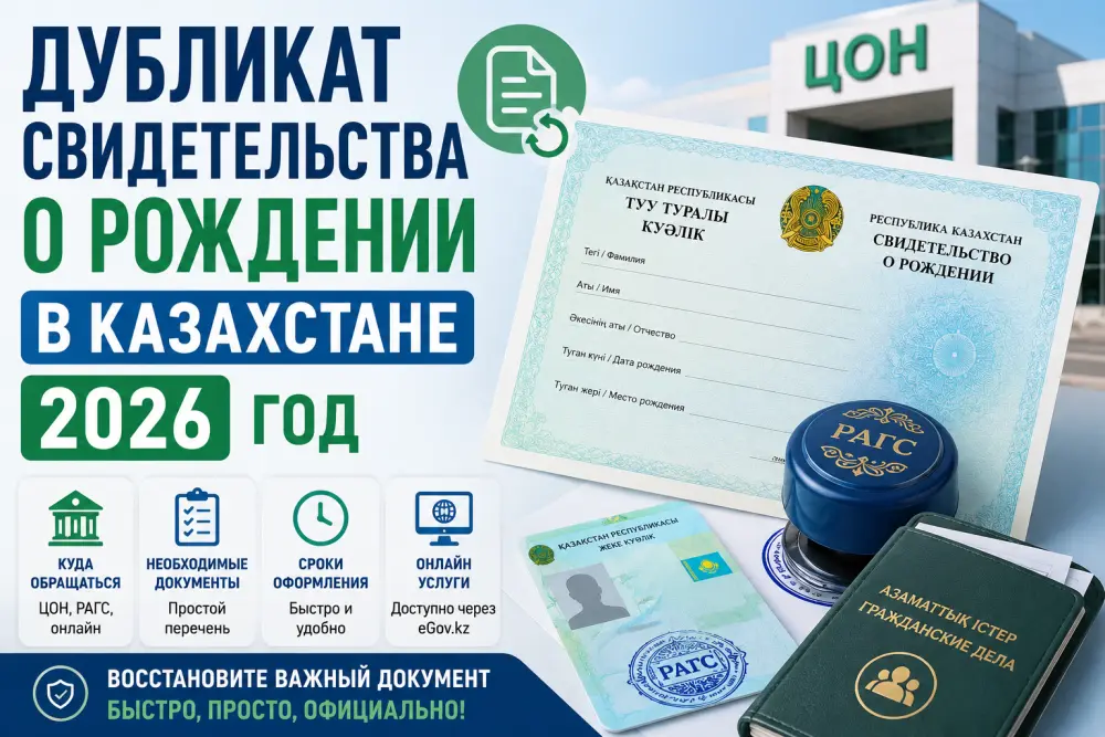 Как получить дубликат свидетельства о рождении